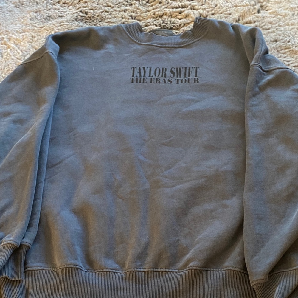 Taylor Swift Crewneck Sweater Navy